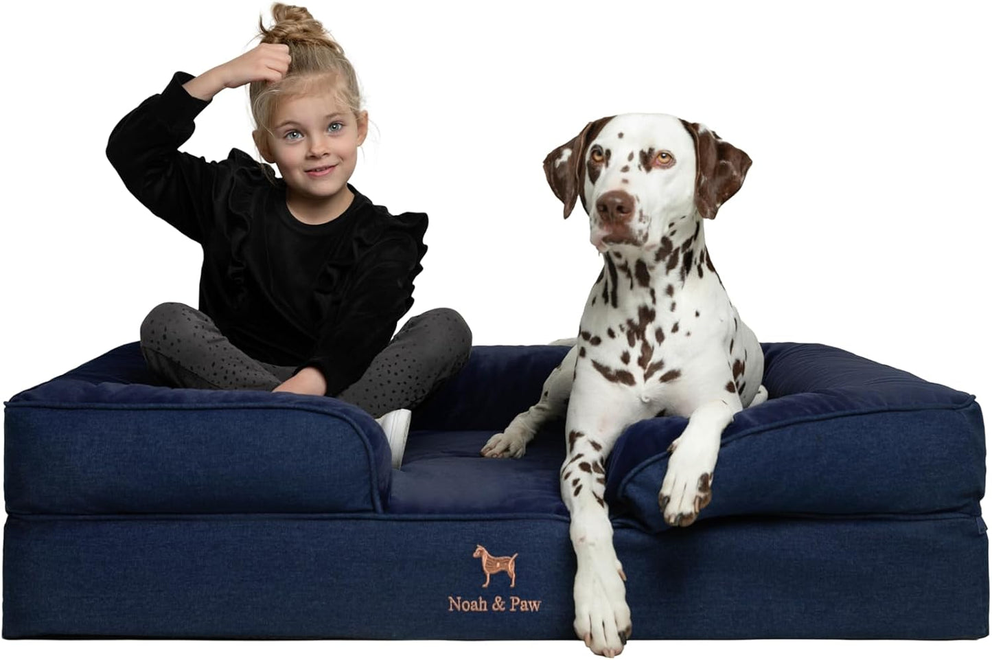 Orthopedic XL Dog Bed with Cooling Gel for Large Breeds