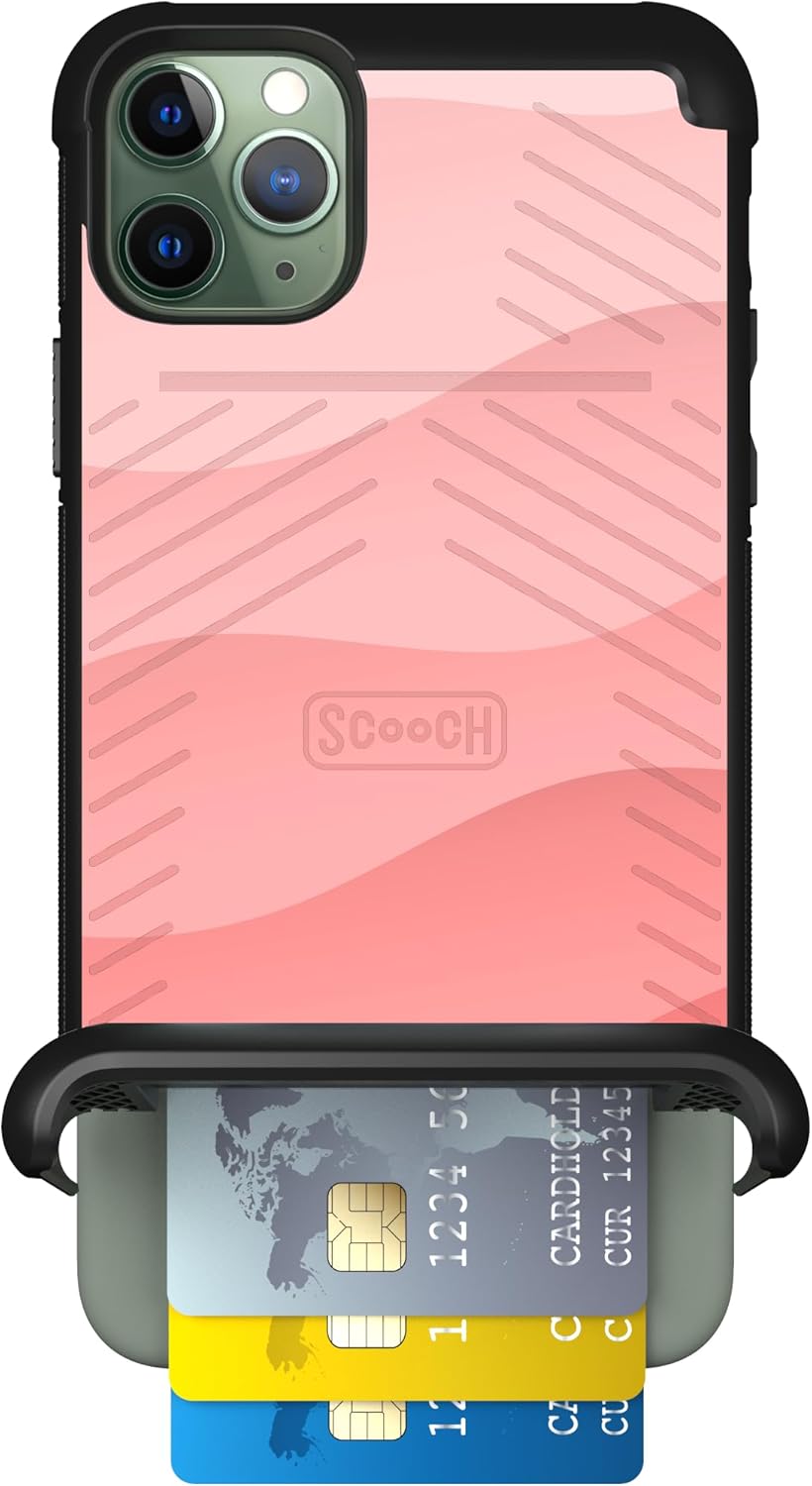 Scooch iPhone 11 Pro Max Case with Card Holder and Kickstand
