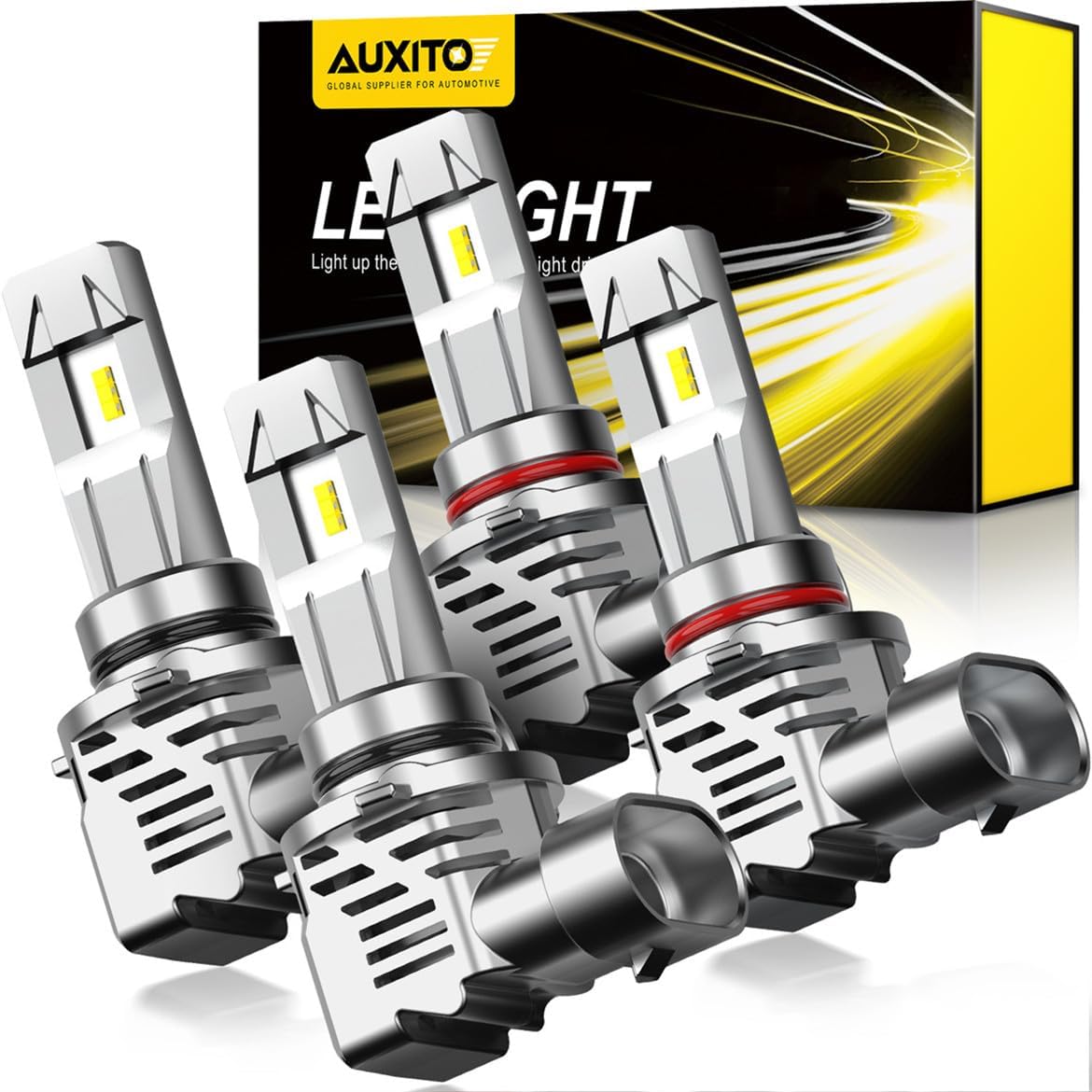 AUXITO 9005/HB3 + 9006/HB4 Fog Light Combo for Safer Driving