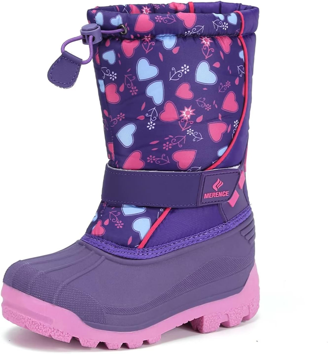 CIOR Kids Snow Boots for Boys Girls Waterproof Winter Fun