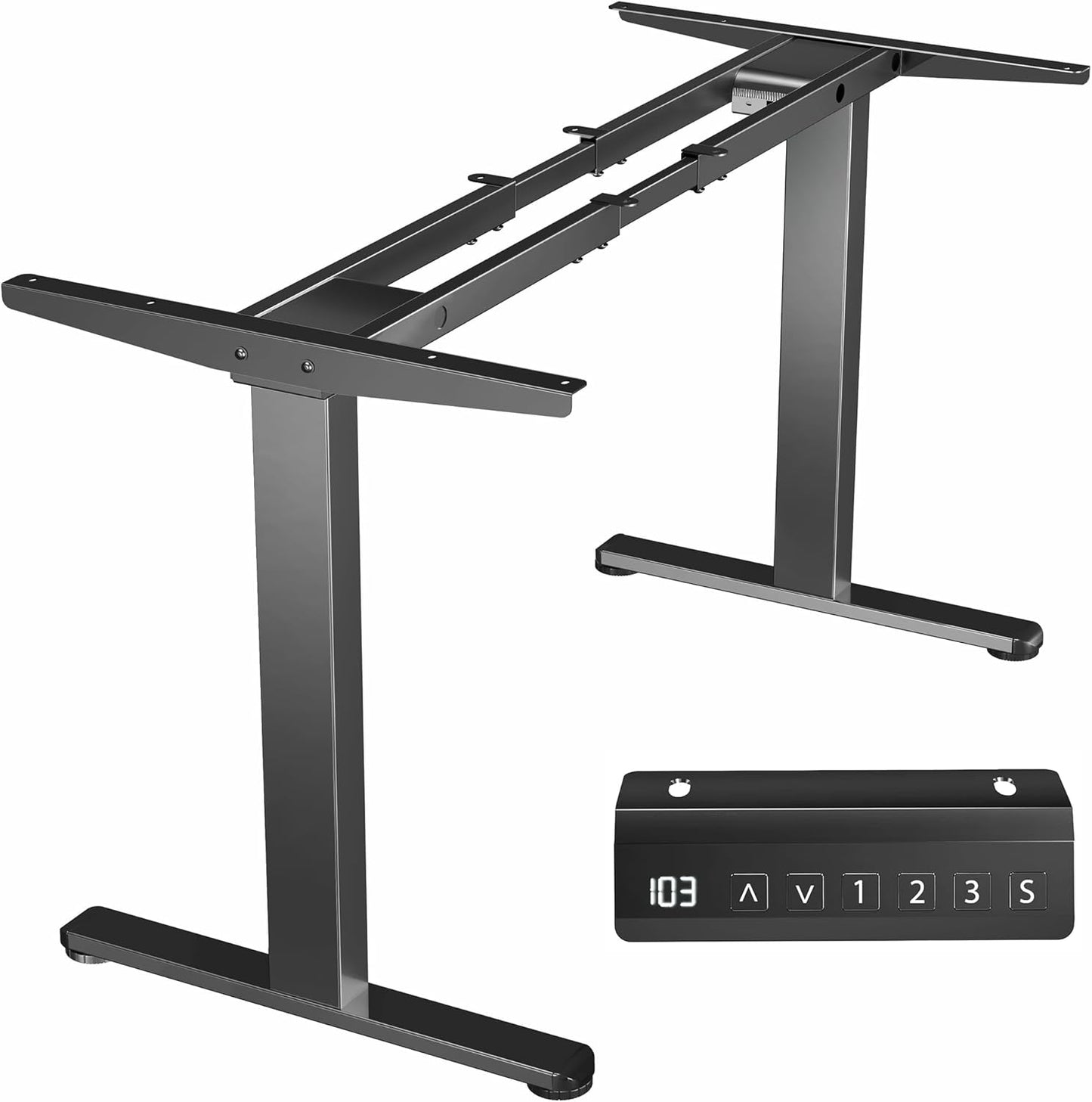 Effortlessly Adjustable Standing Desk Frame by VIVO