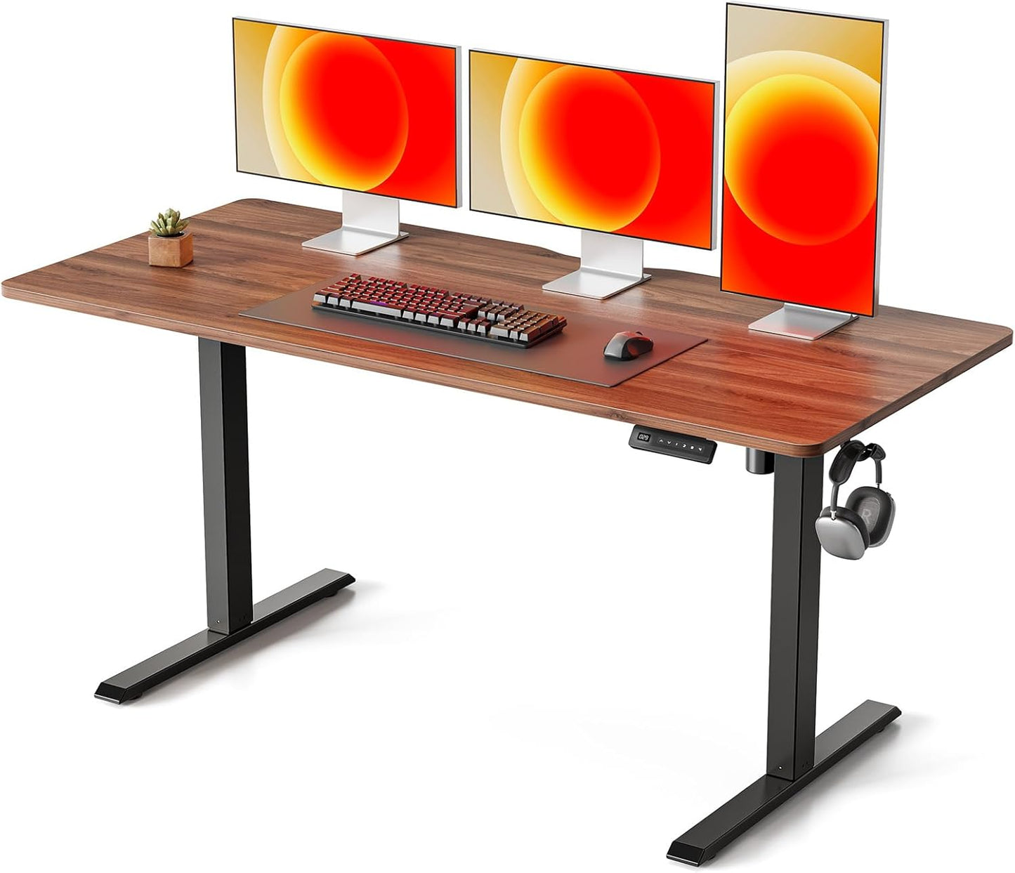 FEZIBO Standing Desk Electric Height Adjustable for Ergonomic Comfort