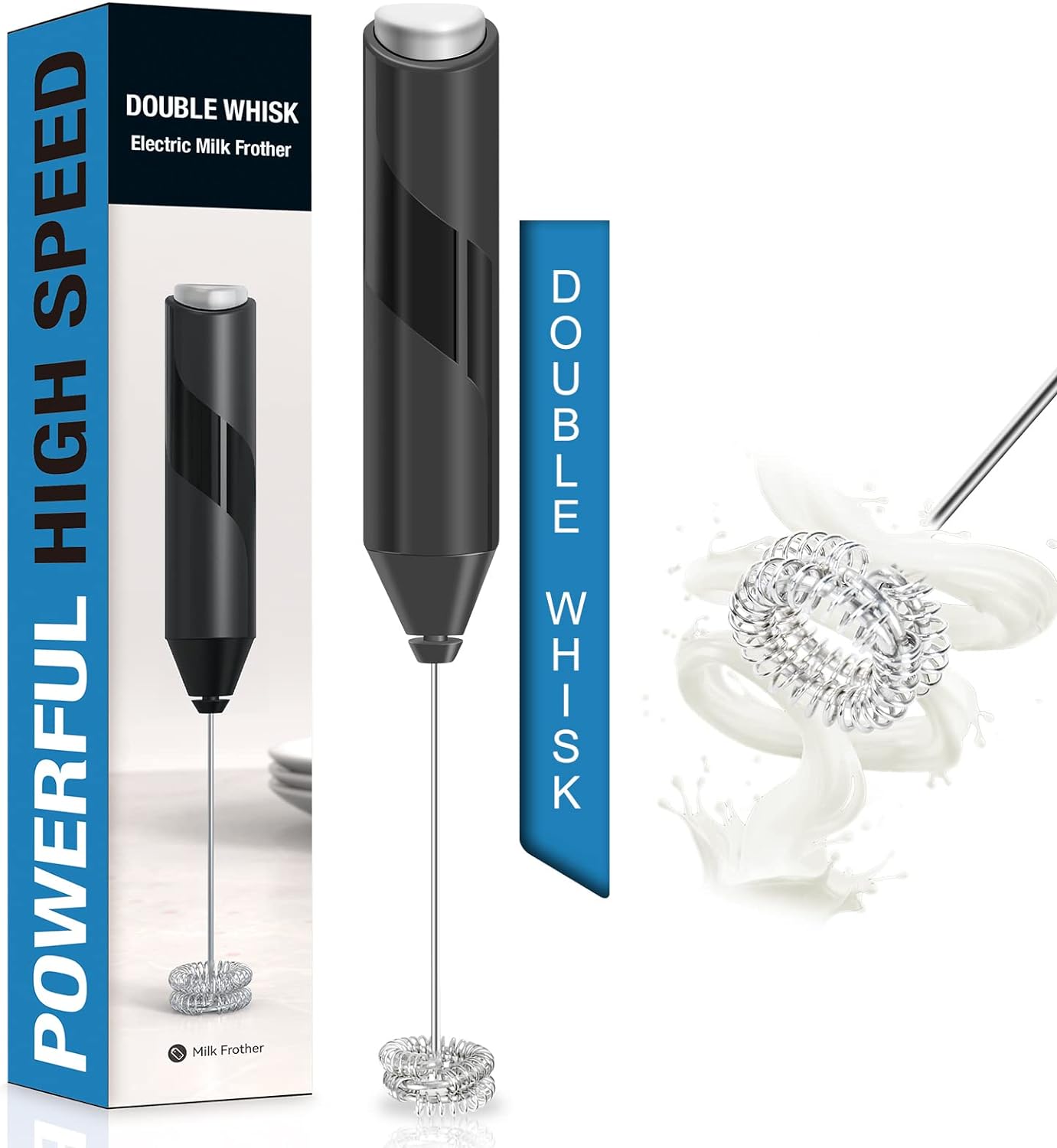 PACACHO Electric Milk Frother: Perfect Foam Every Time!