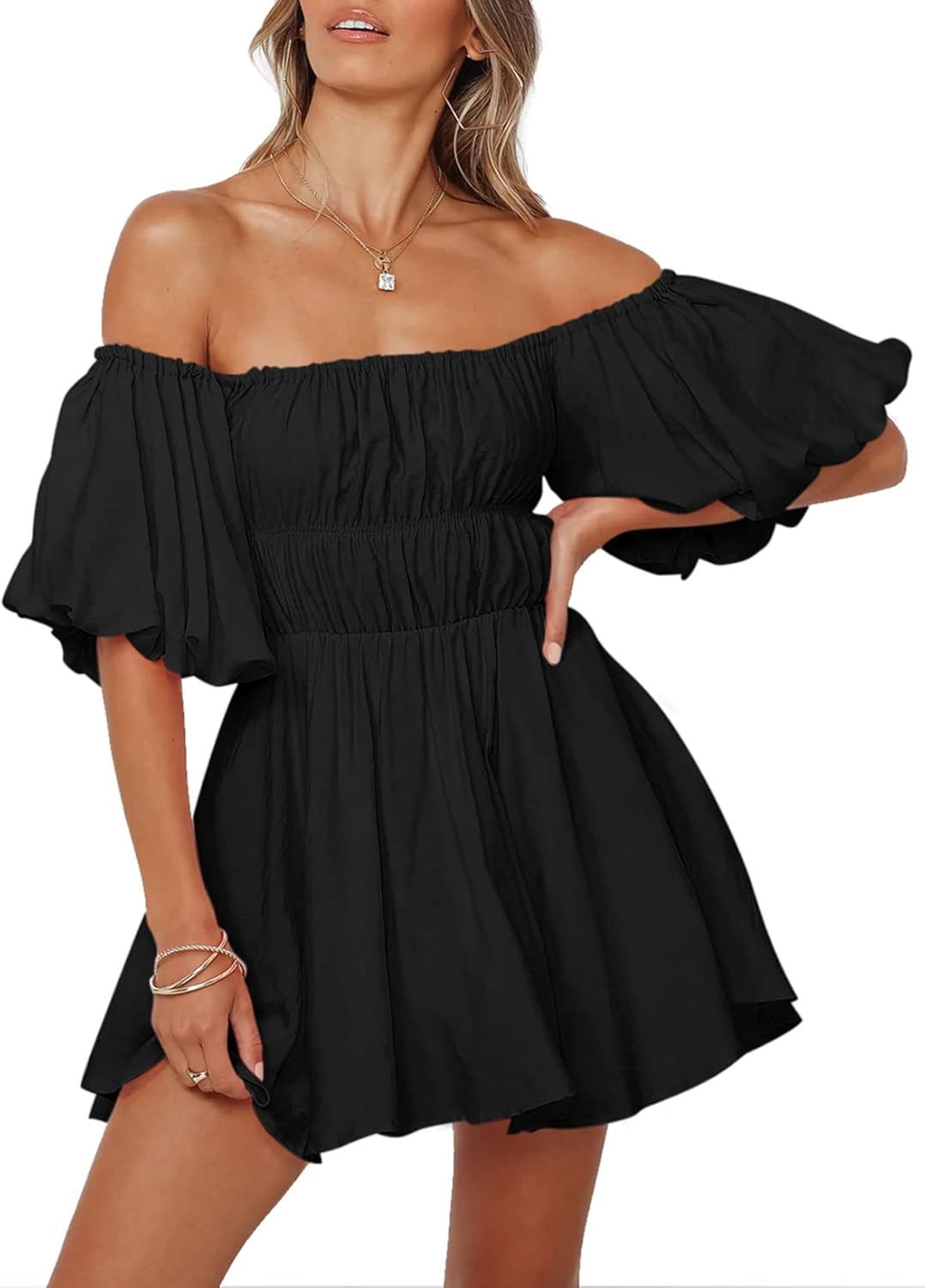 Dokotoo Womens Off The Shoulder Summer Dresses for Every Occasion