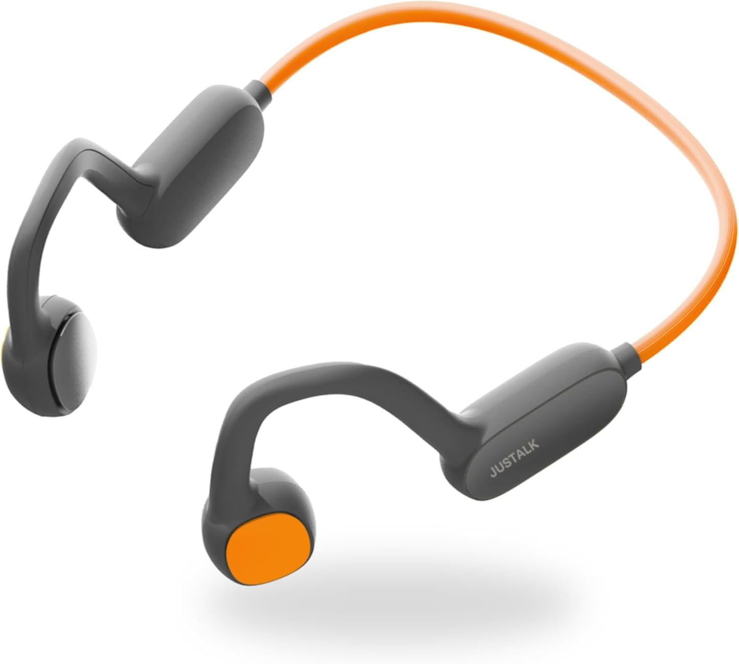 JusTalk Kids Open-Ear Bluetooth Headphones: Waterproof, Lightweight, Safe Sound