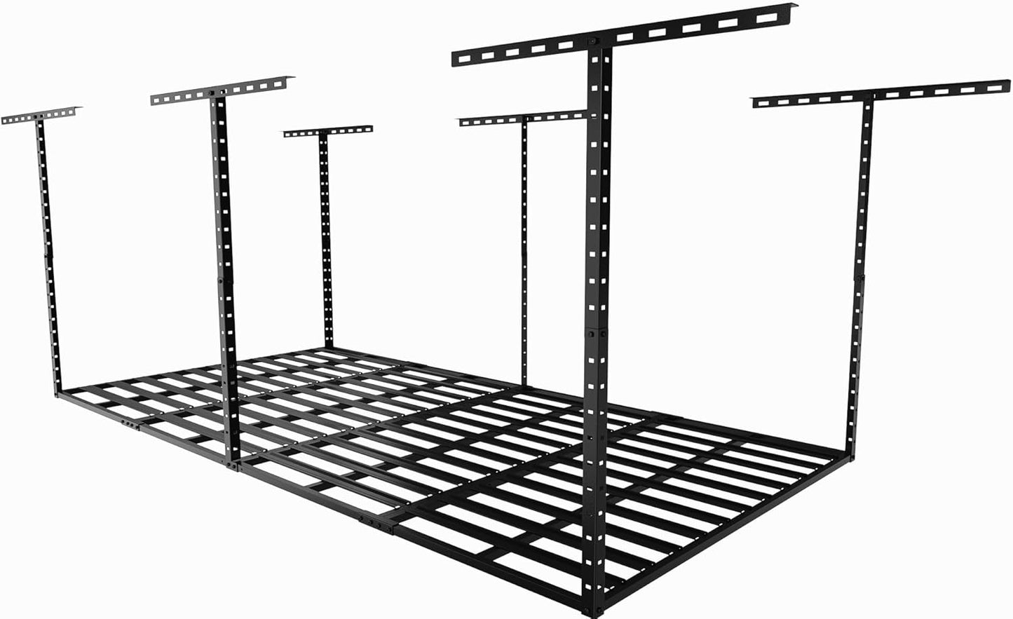 SunsGrove 4x8 Overhead Garage Storage Rack with Adjustable Height