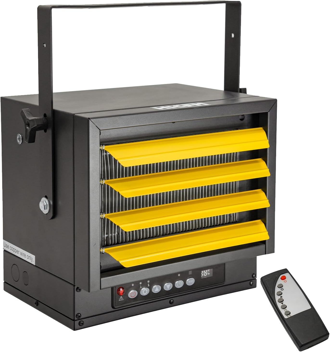 HICFM 7500W Electric Industrial Heater - Remote Control & Timer