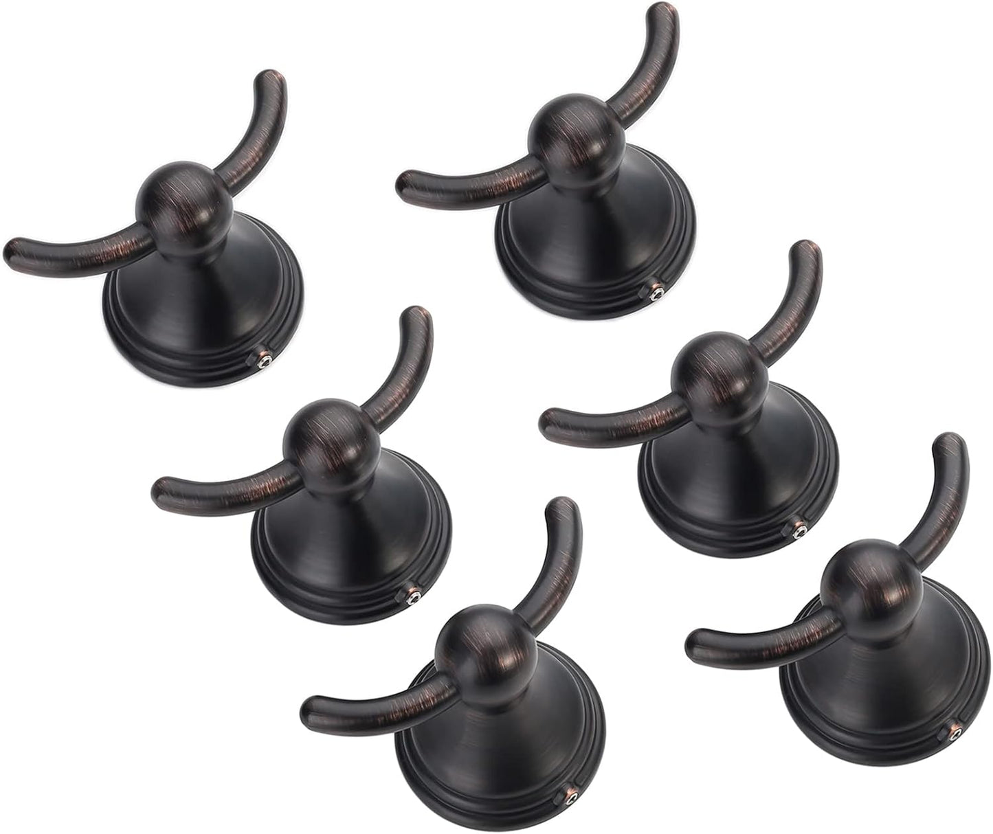 FILTA Bathroom Towel Hooks in Oil Rubbed Bronze for Stylish Decor