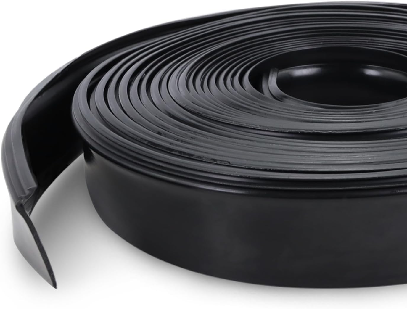 Black Rubber R854056 Slide-Out Wiper Seal for RVs - 25ft Length
