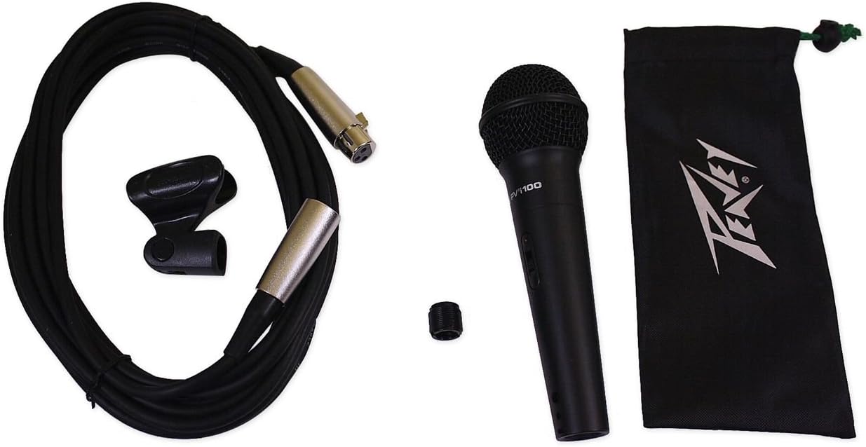 Peavey PVI100XLR Wired Dynamic Cardioid Vocal Microphone Review