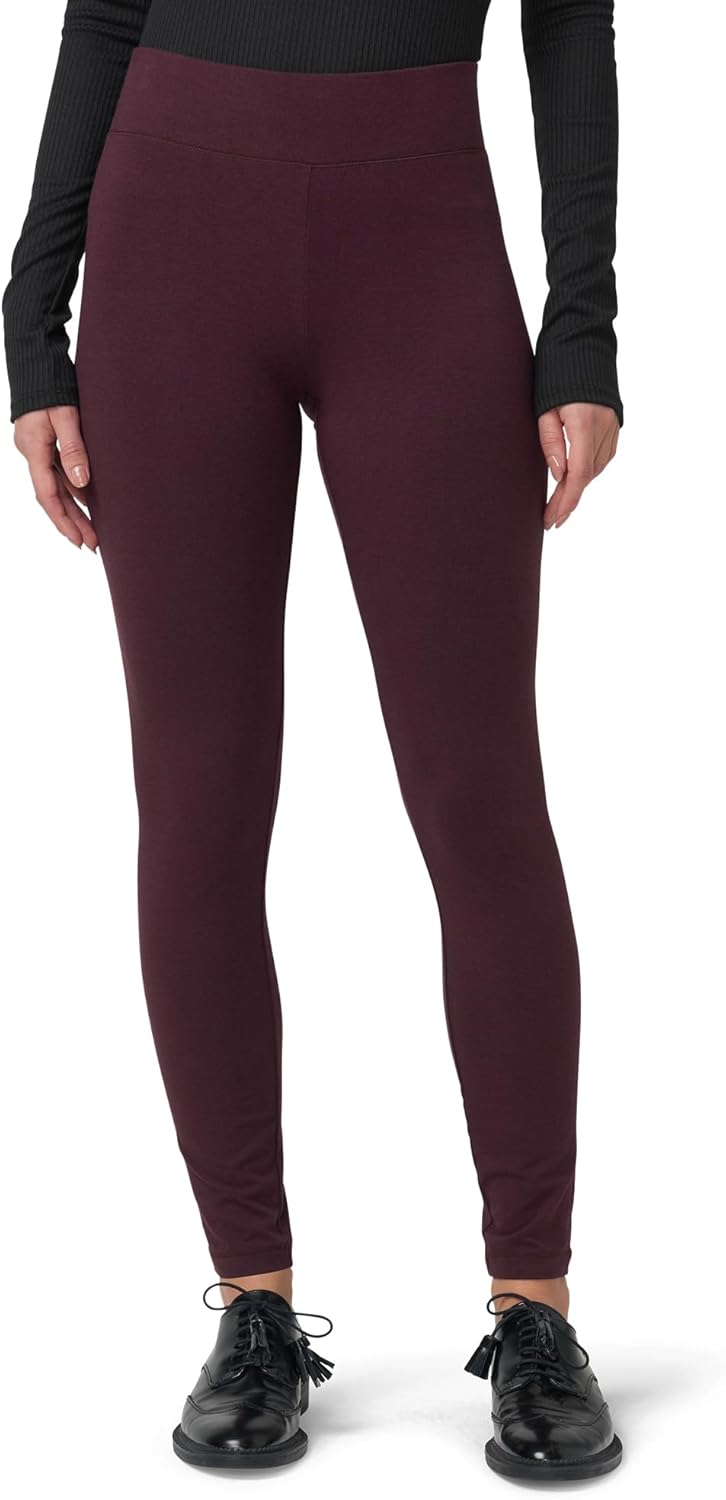 HUE Women's Ultra Soft Cotton Leggings for Comfort and Style