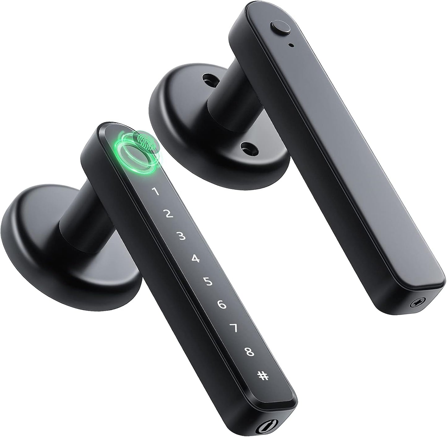 IRONZON Fingerprint Door Lock with Keypad for Keyless Entry