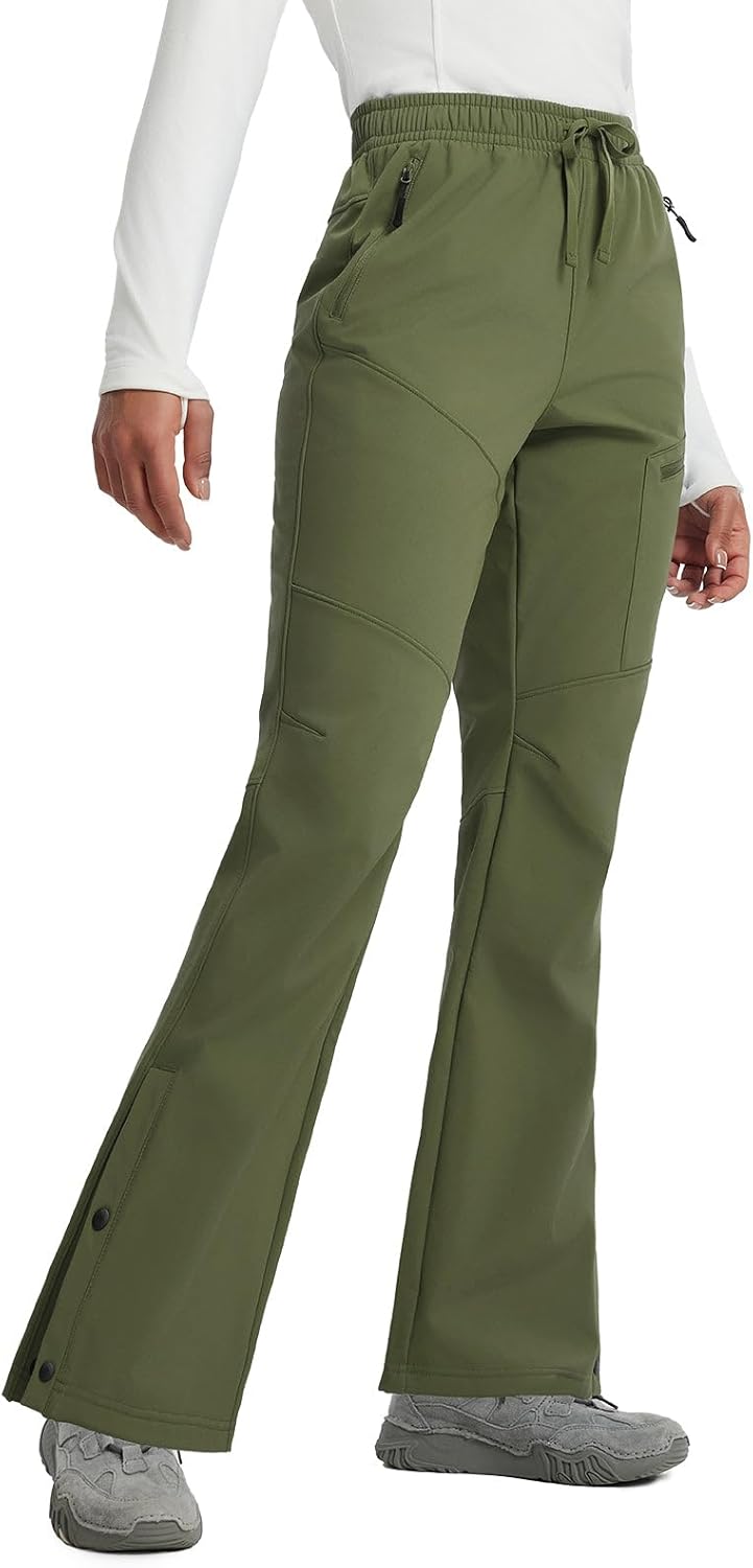 baleaf Women's Waterproof Pants for Hiking and Winter Sports