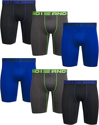 AND1 Men's Compression Boxer Briefs for Ultimate Performance