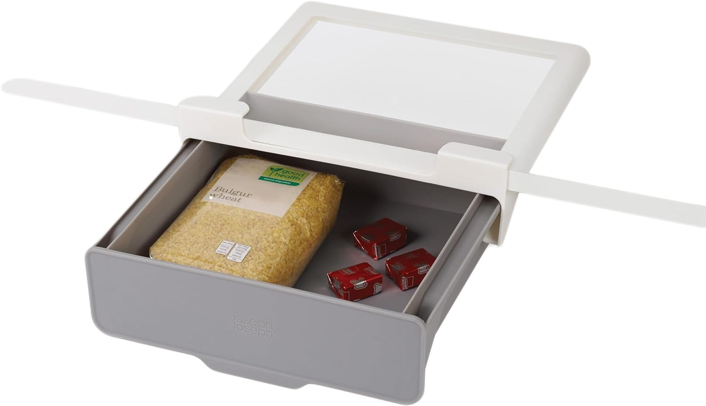 Space-Saving Joseph Joseph CupboardStore Drawer - Gray
