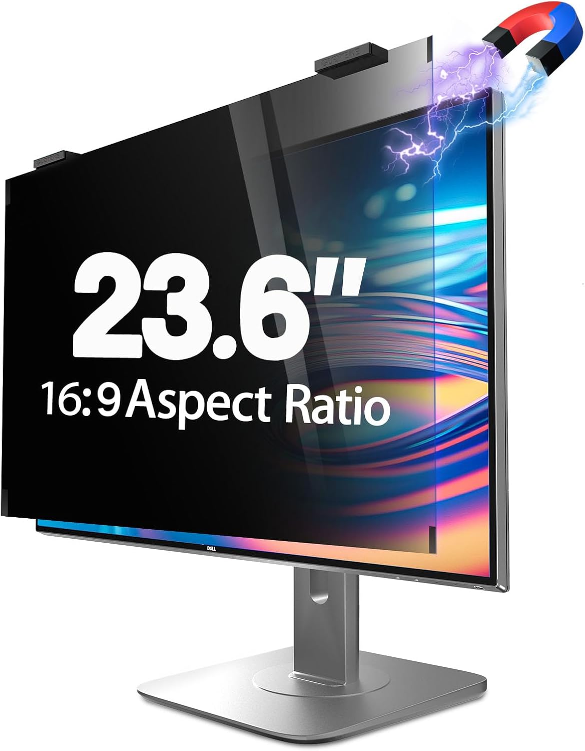 Magnetic Computer Privacy Screen 23.6 inch for Frameless Monitors