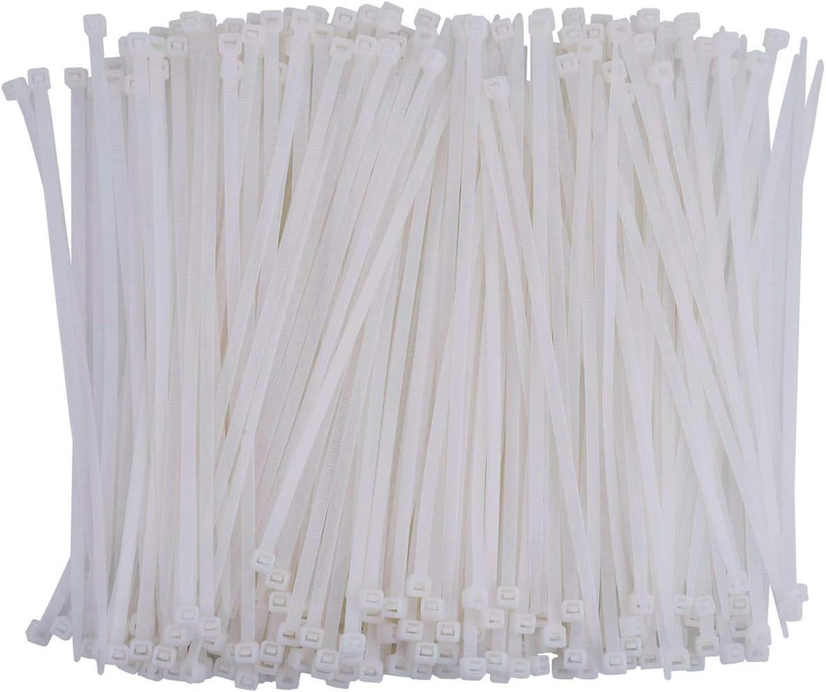 ZLYY 1000 Self-locking Cable Ties 6 Inch - Industrial Grade for Easy Organization!