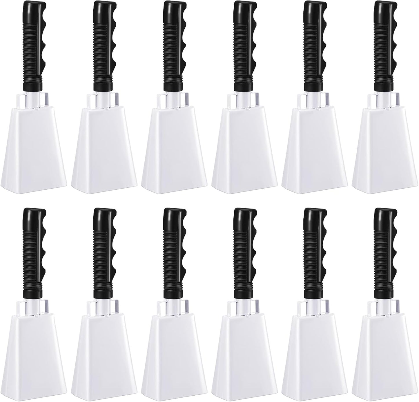 Pelopy 12 Pcs Large Cow Bell for Sporting Events and More