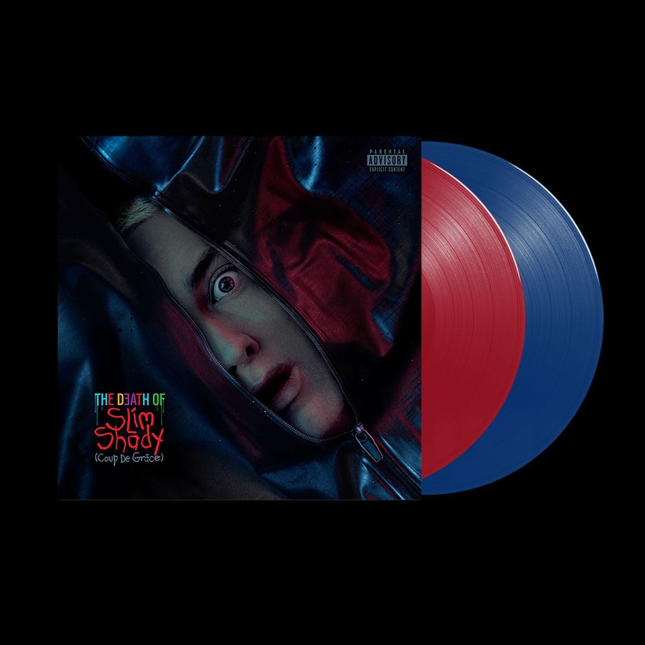 The Death of Slim Shady Red/Blue 2 LP - A Must-Have Vinyl