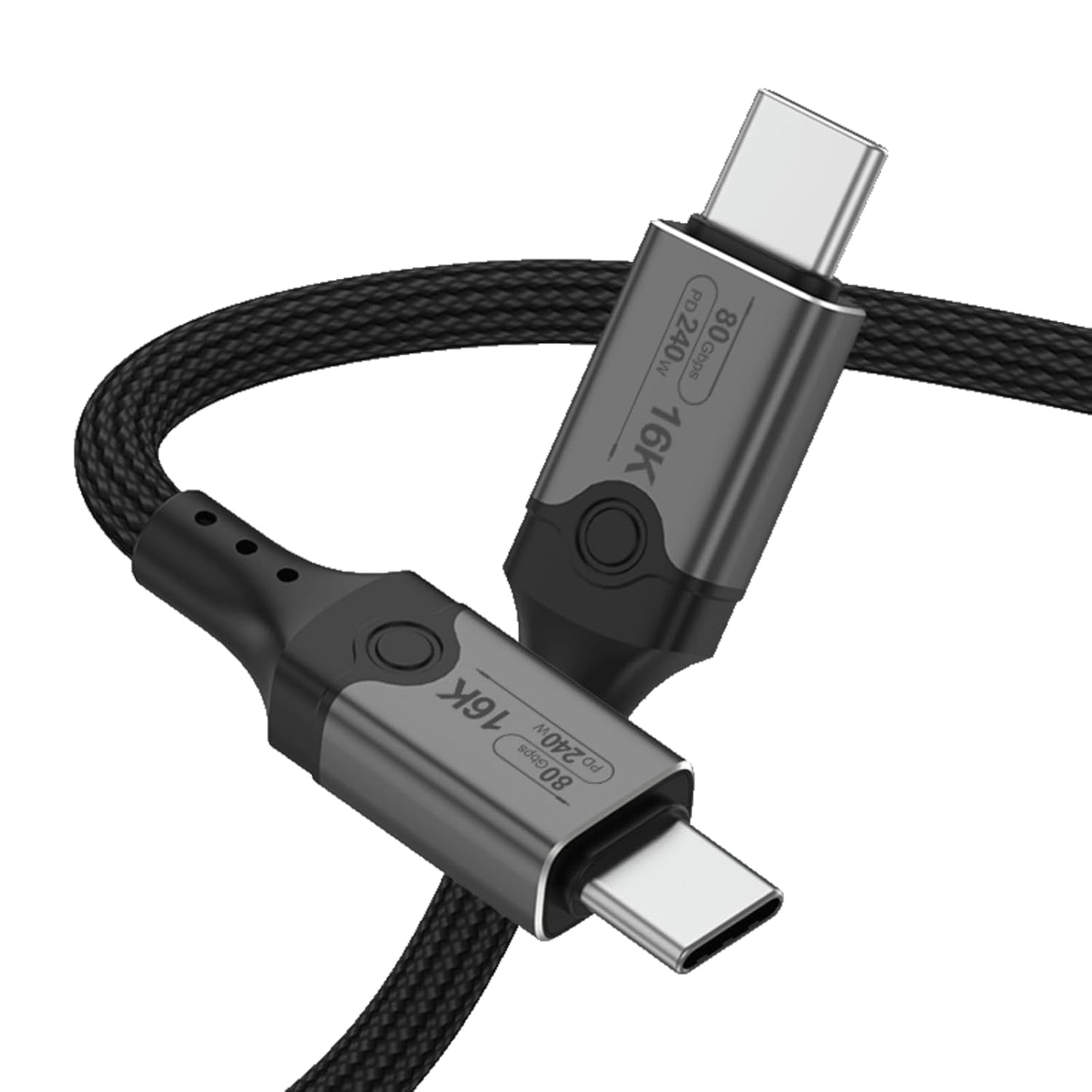 16K Video Display Thunderbolt 5 Cable - Ultimate Speed & Power!