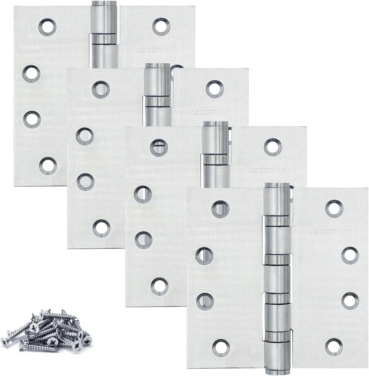 Stainless Steel 4 Inch Door Hinges for Heavy Duty Use