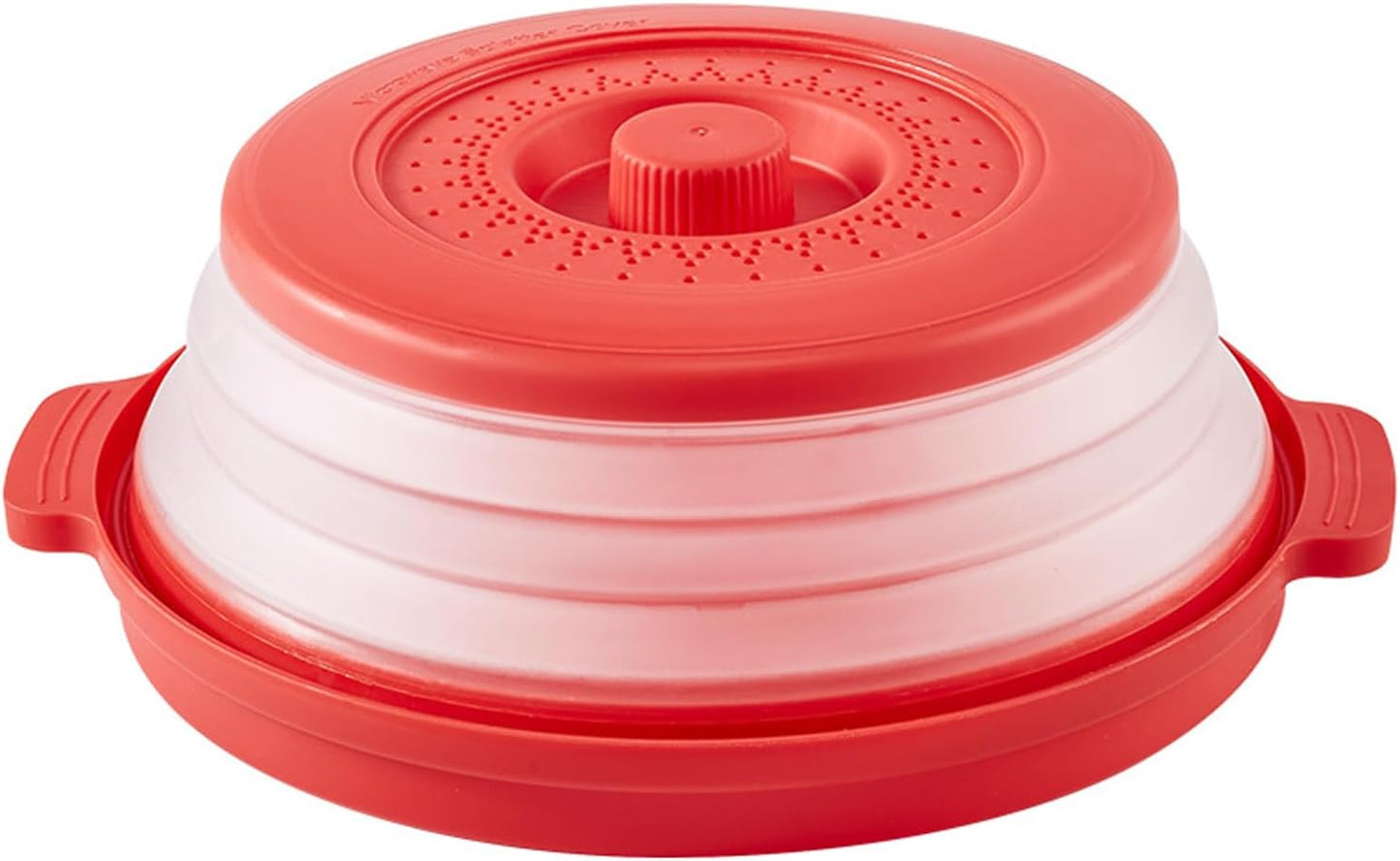 Dishwasher-Safe Collapsible Food Cover - Keep Microwave Clean!