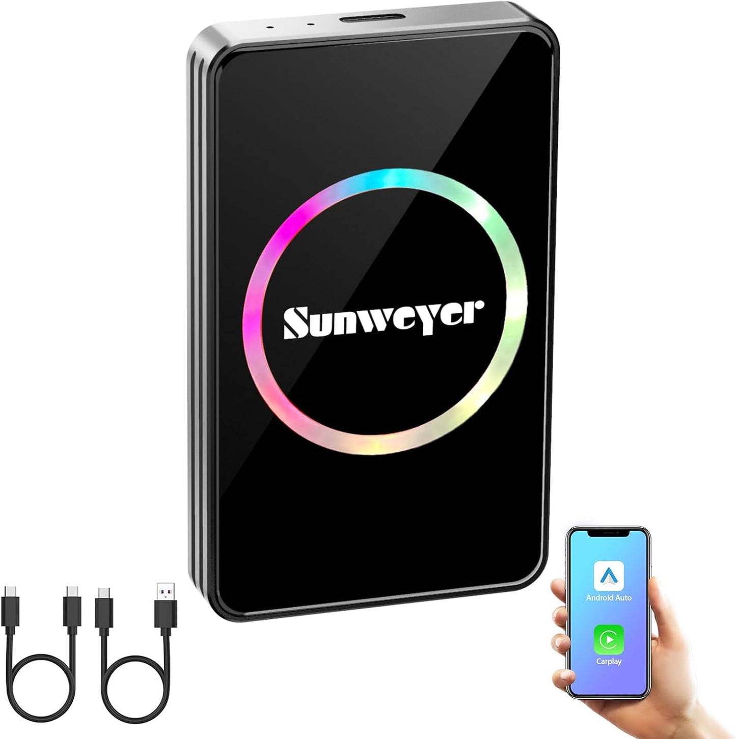 2025 Wireless CarPlay Adapter - Stream Anywhere!