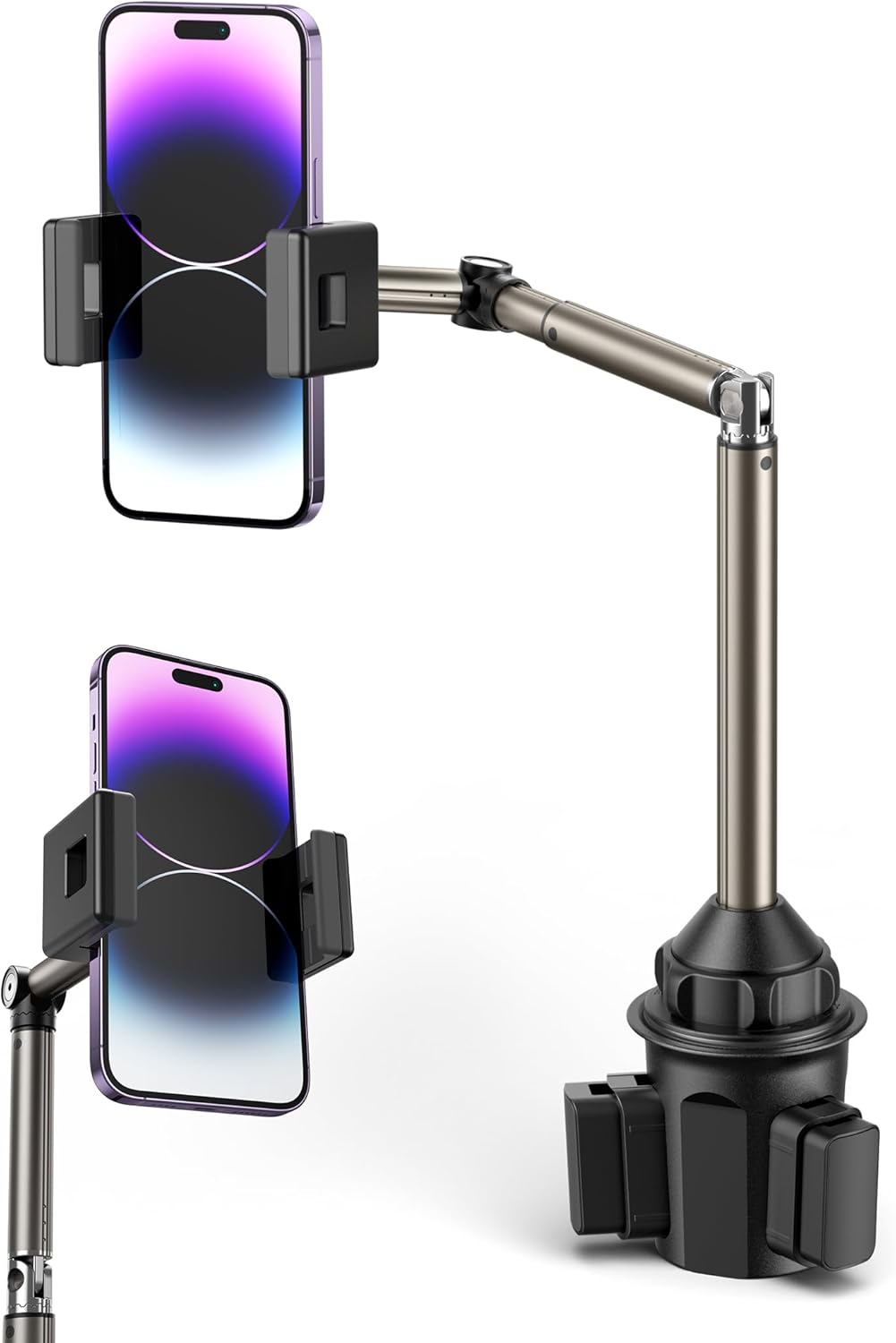 Stable Car Cup Phone Mount - Fits iPhone & Galaxy