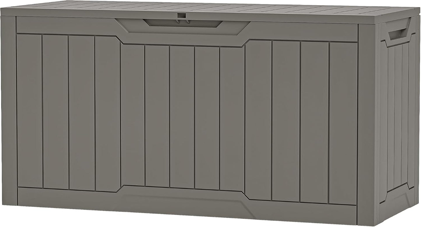 YITAHOME 80 Gallon Resin Deck Box for Outdoor Storage Needs