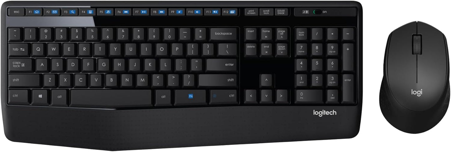 Logitech MK345 Wireless Combo - Ergonomic Comfort