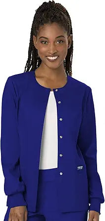 Cherokee Workwear Revolution Soft Stretch Scrub Jackets for Women