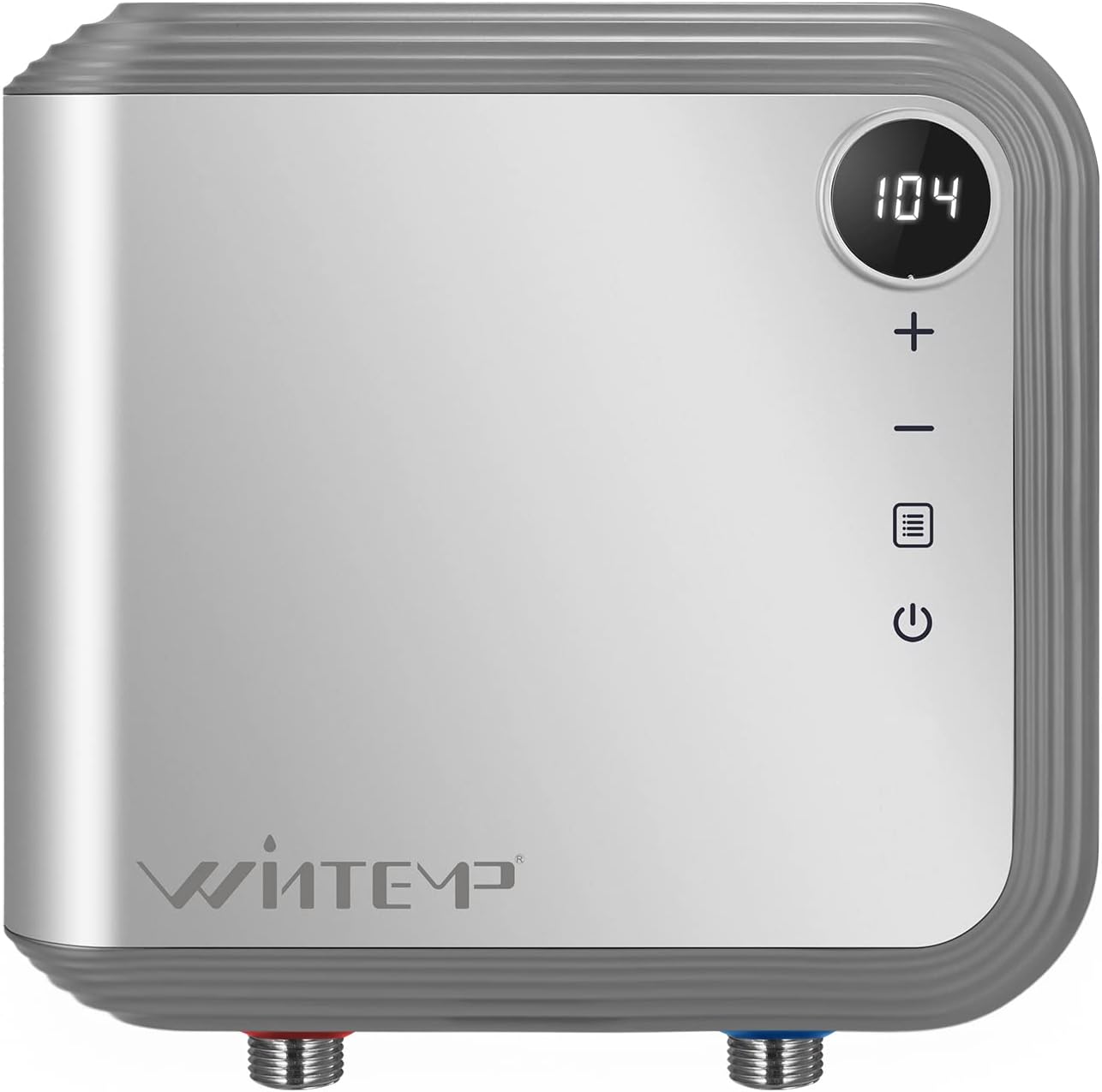 WINTEMP Electric Tankless Water Heater: On-Demand Hot Water, Rotatable Digital Display