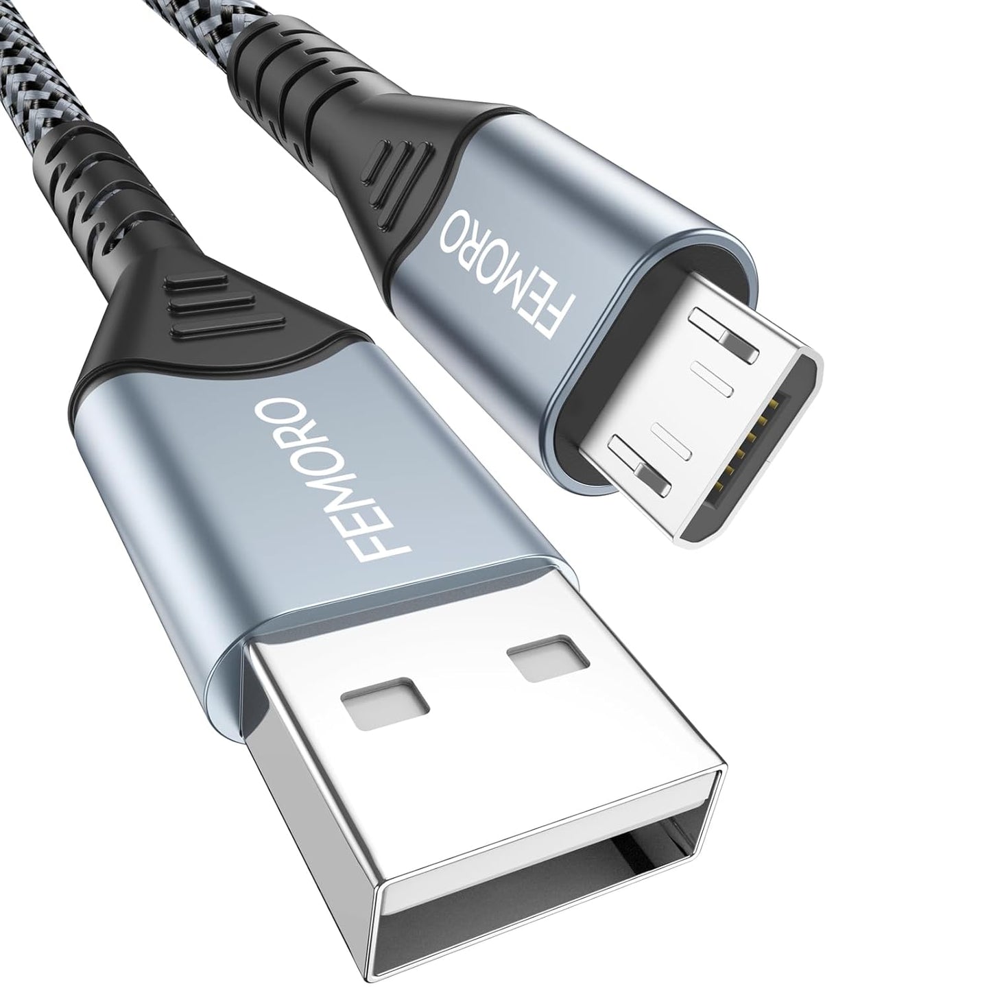 Fast Charging 6ft Micro USB Cable by FEMORO
