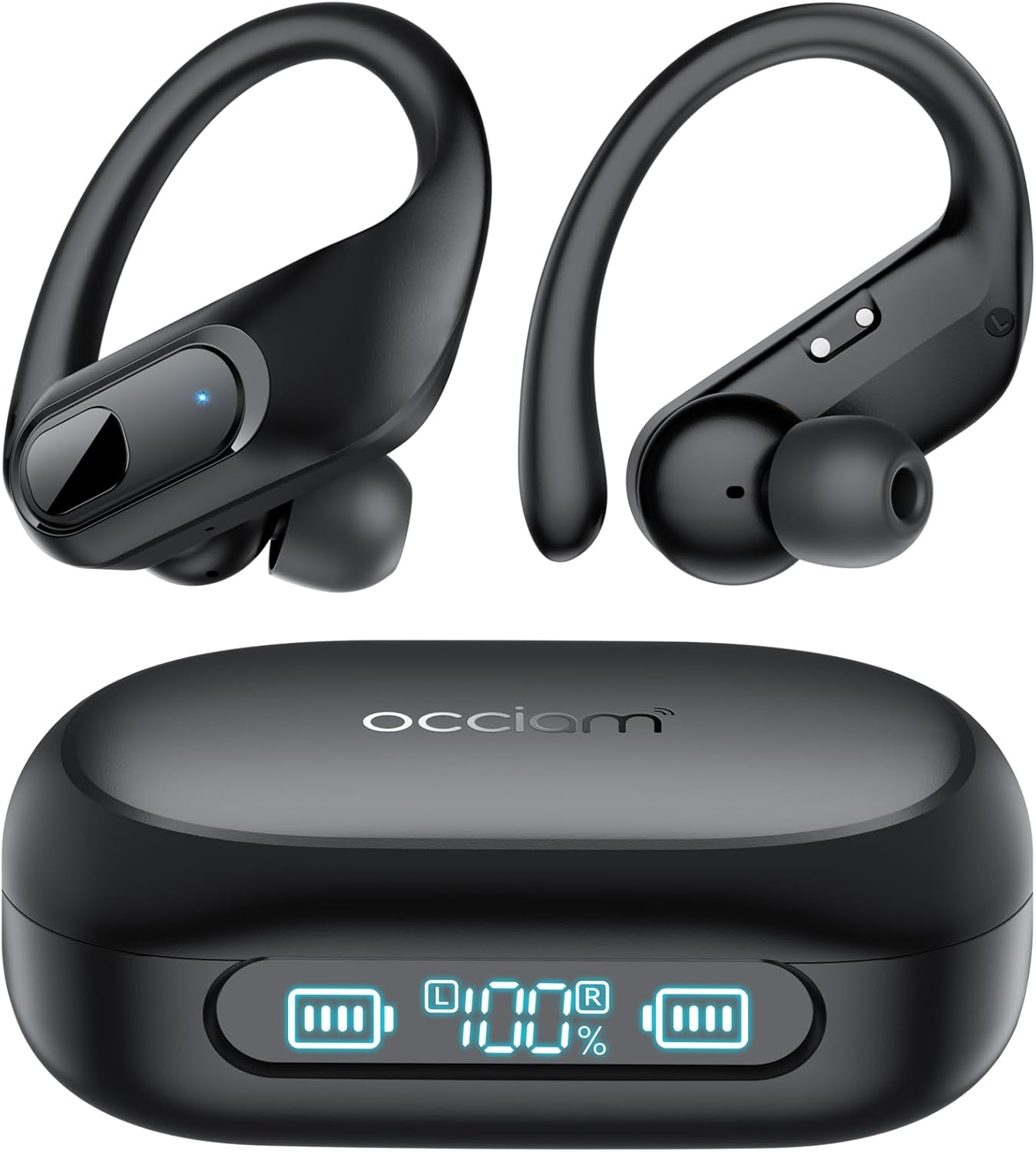Occiam 96Hrs Playback Wireless Earbuds for Sport