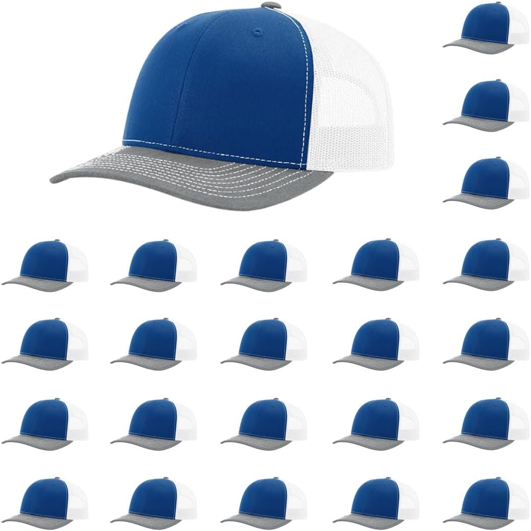 Richardson 112 Classic Six-Panel Adjustable Snapback Trucker Cap