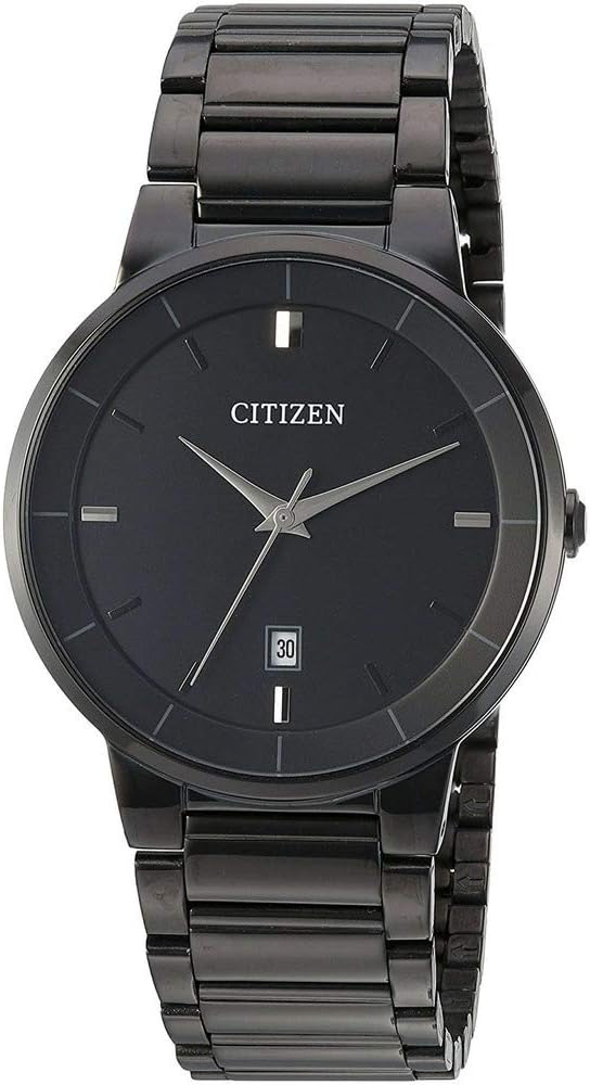 Timeless Elegance: Citizen Men's Black Dial Watch