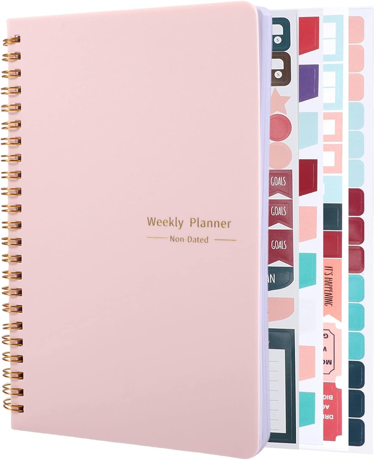 Get Organized & Stay on Track with Pink Weekly Planner