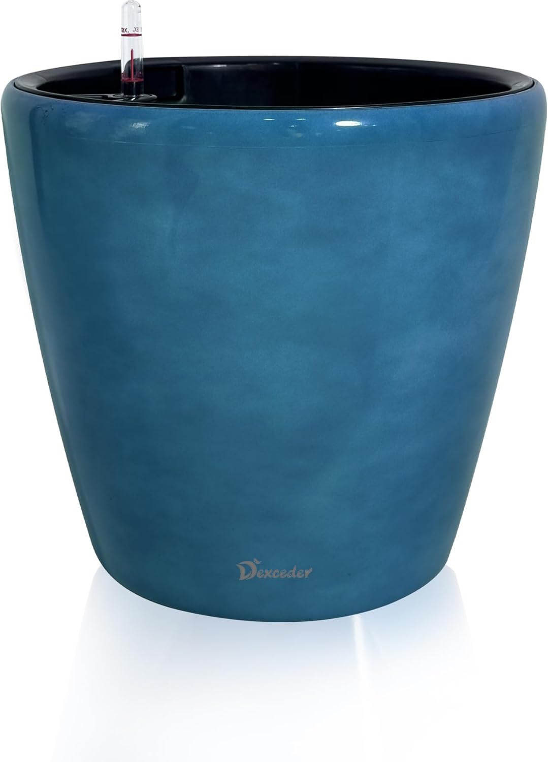 Dexceder 15x14 Self Watering Planter with Wheels for Indoor Use