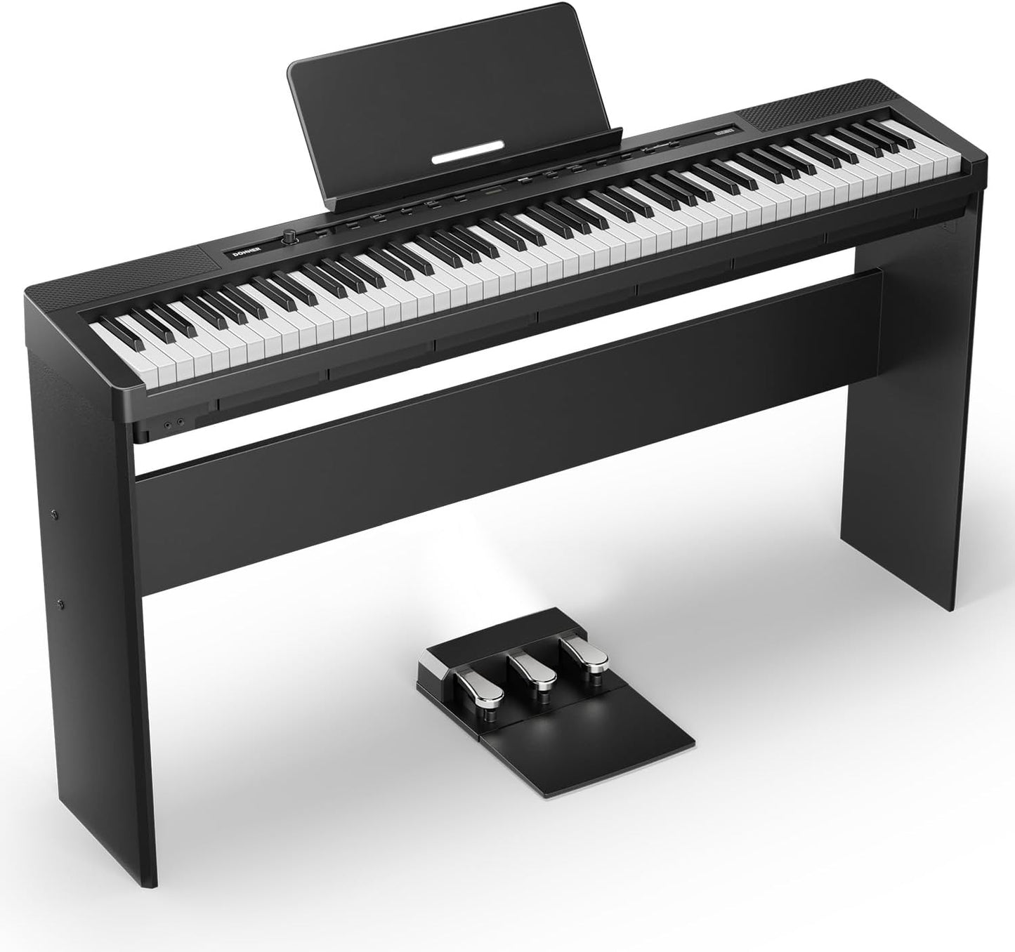 Portable 88-Key Weighted Digital Piano Set