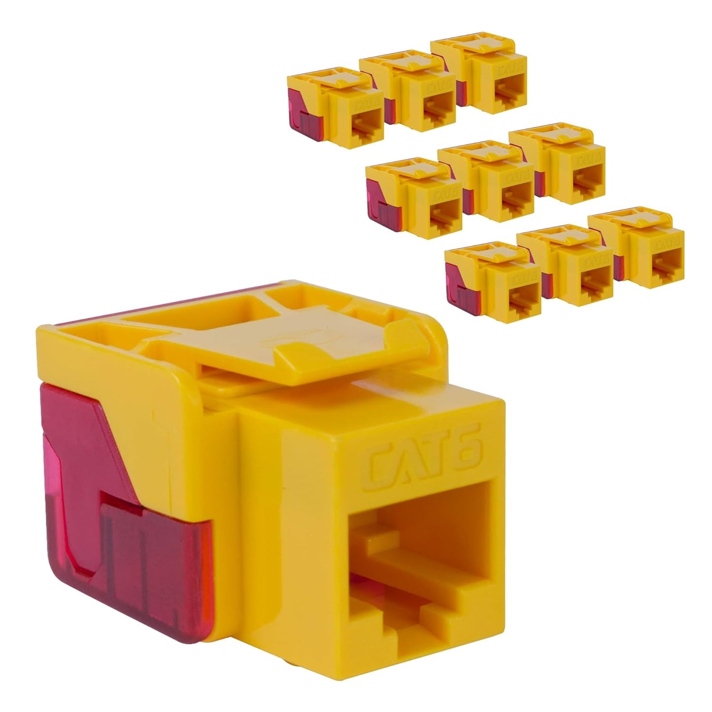 ICC CAT6 Keystone Jack for Easy Termination and High Power Use