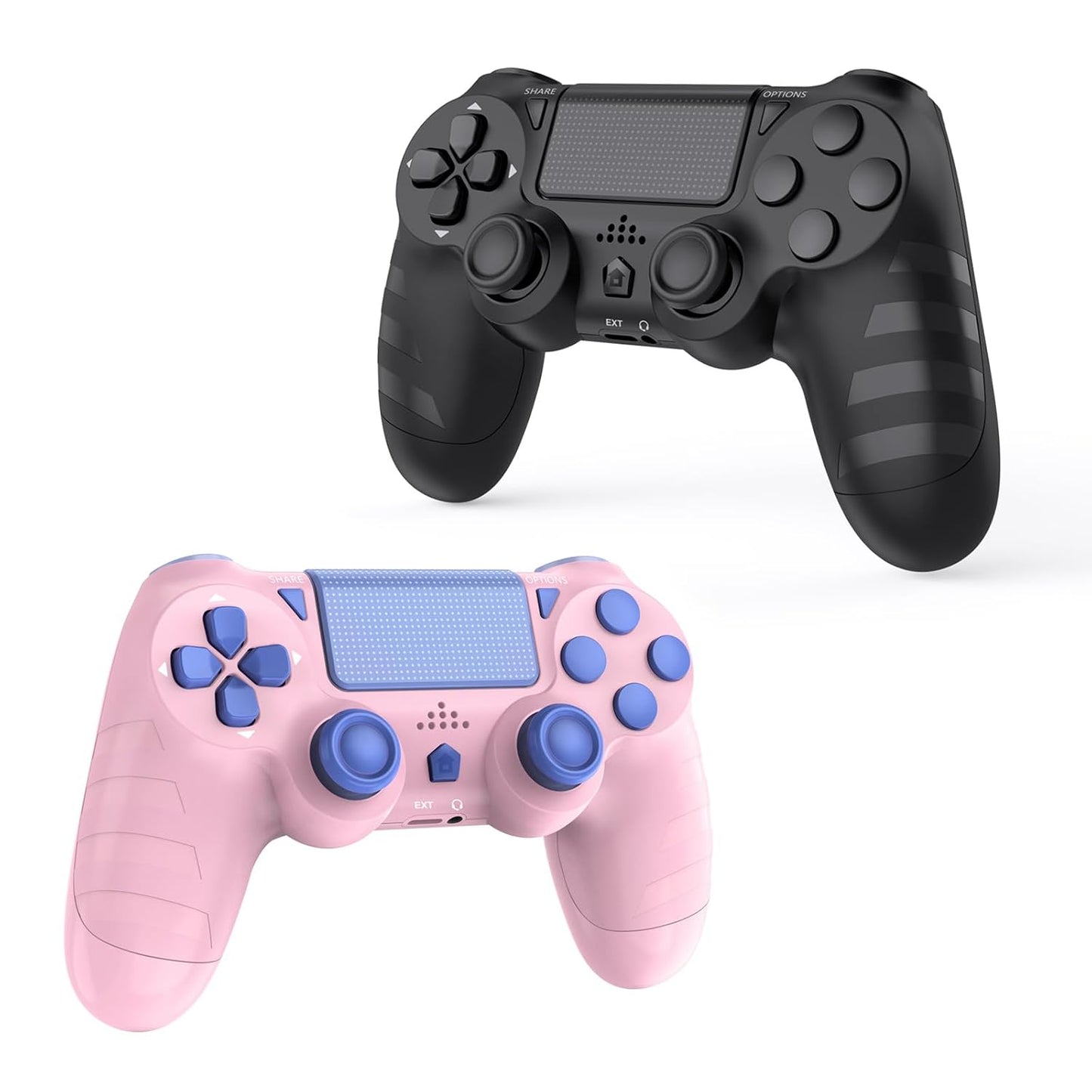 DYONDER Wireless Controllers for PS4/Pro/Slim & PC - 2-Pack