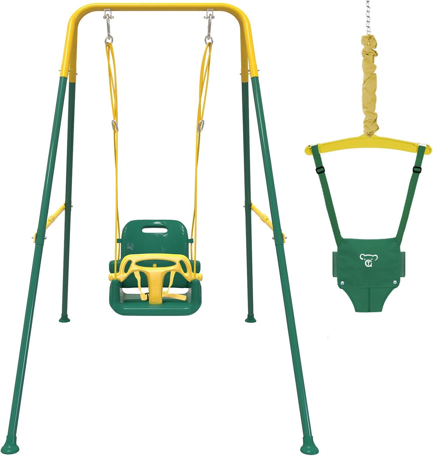 Taleco Gear 2 in 1 Toddler Swing & Baby Jumper for Fun