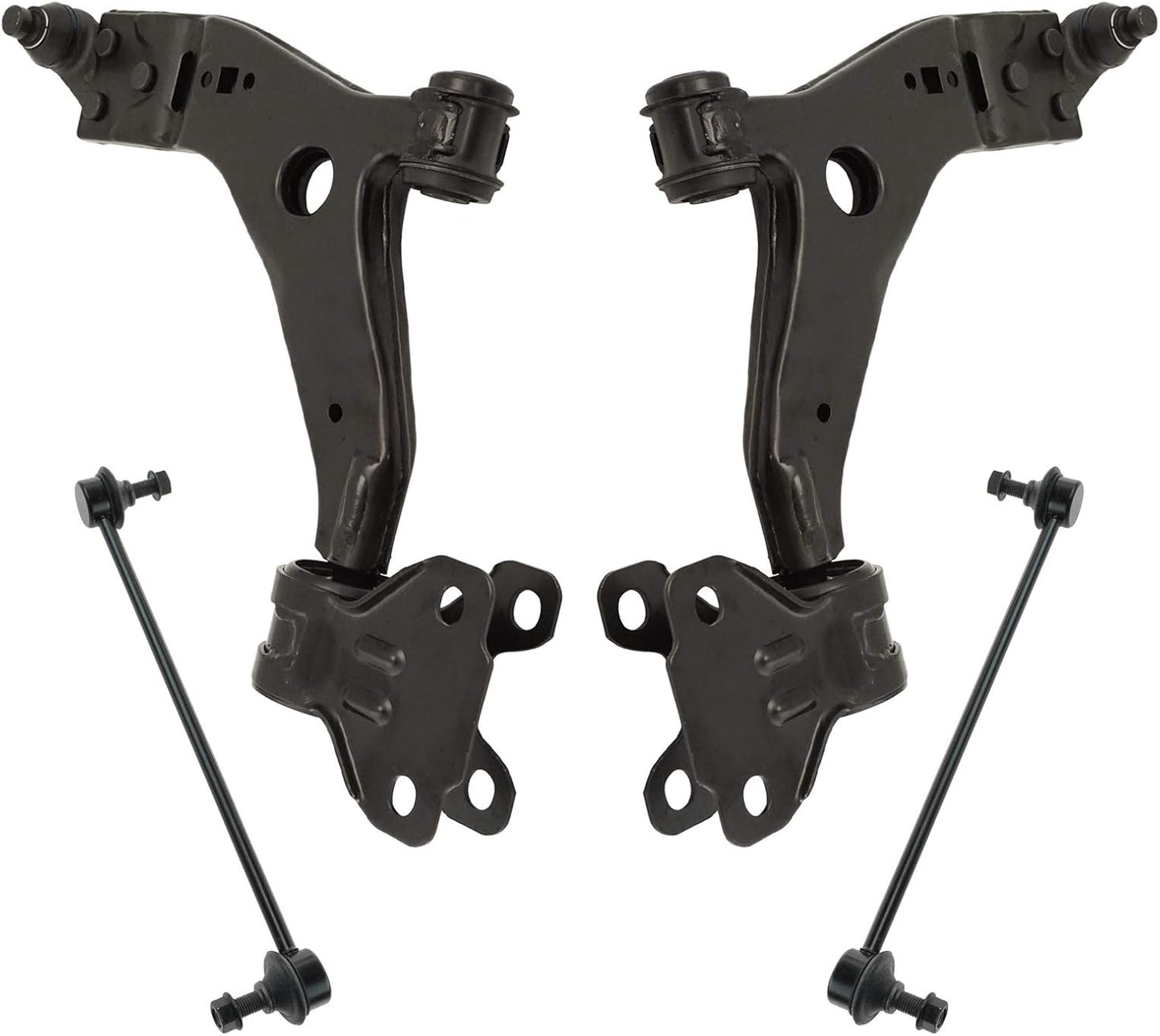 TRQ Front Suspension Kit Control Arm with Ball Joint for Ford