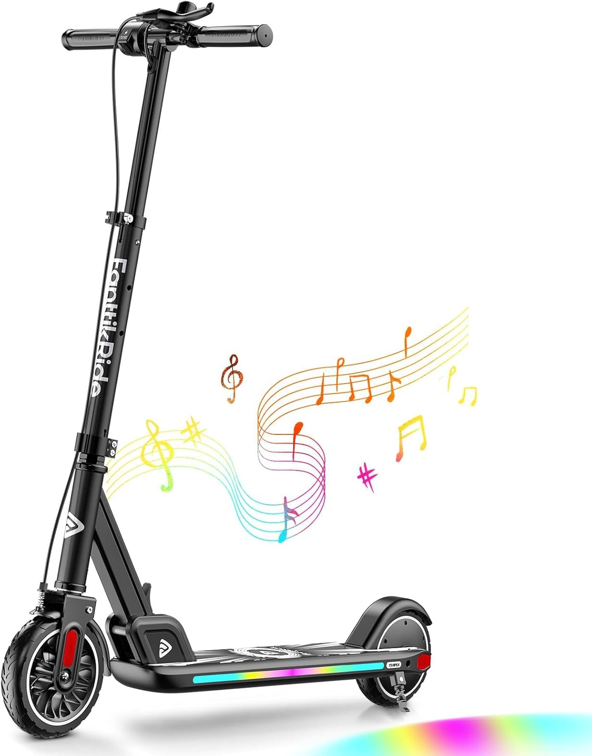 FanttikRide T9 Apex Electric Scooter for Kids with LED Lights