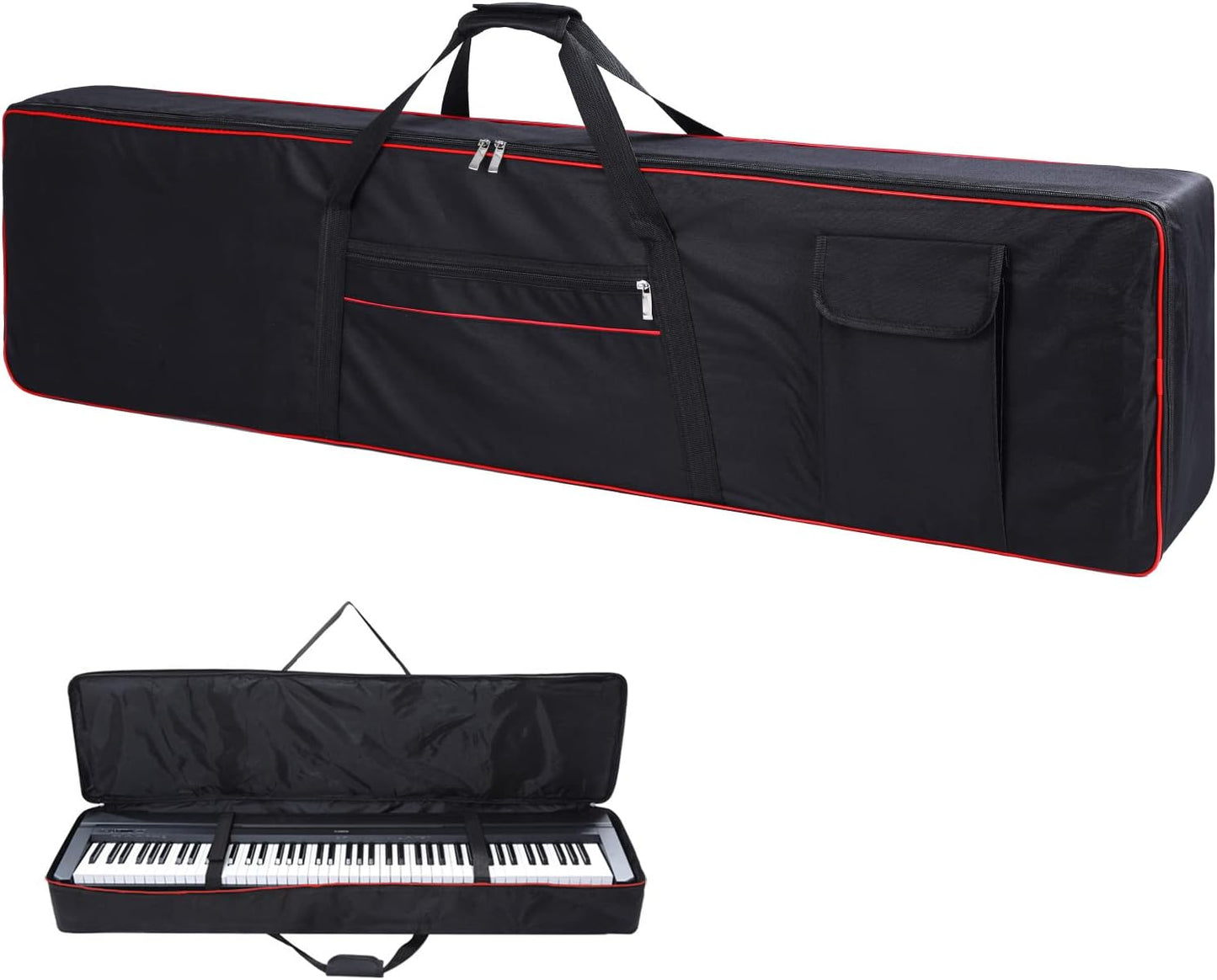 Monkeysell 88 Key Keyboard Case - Maximum Protection & Convenience