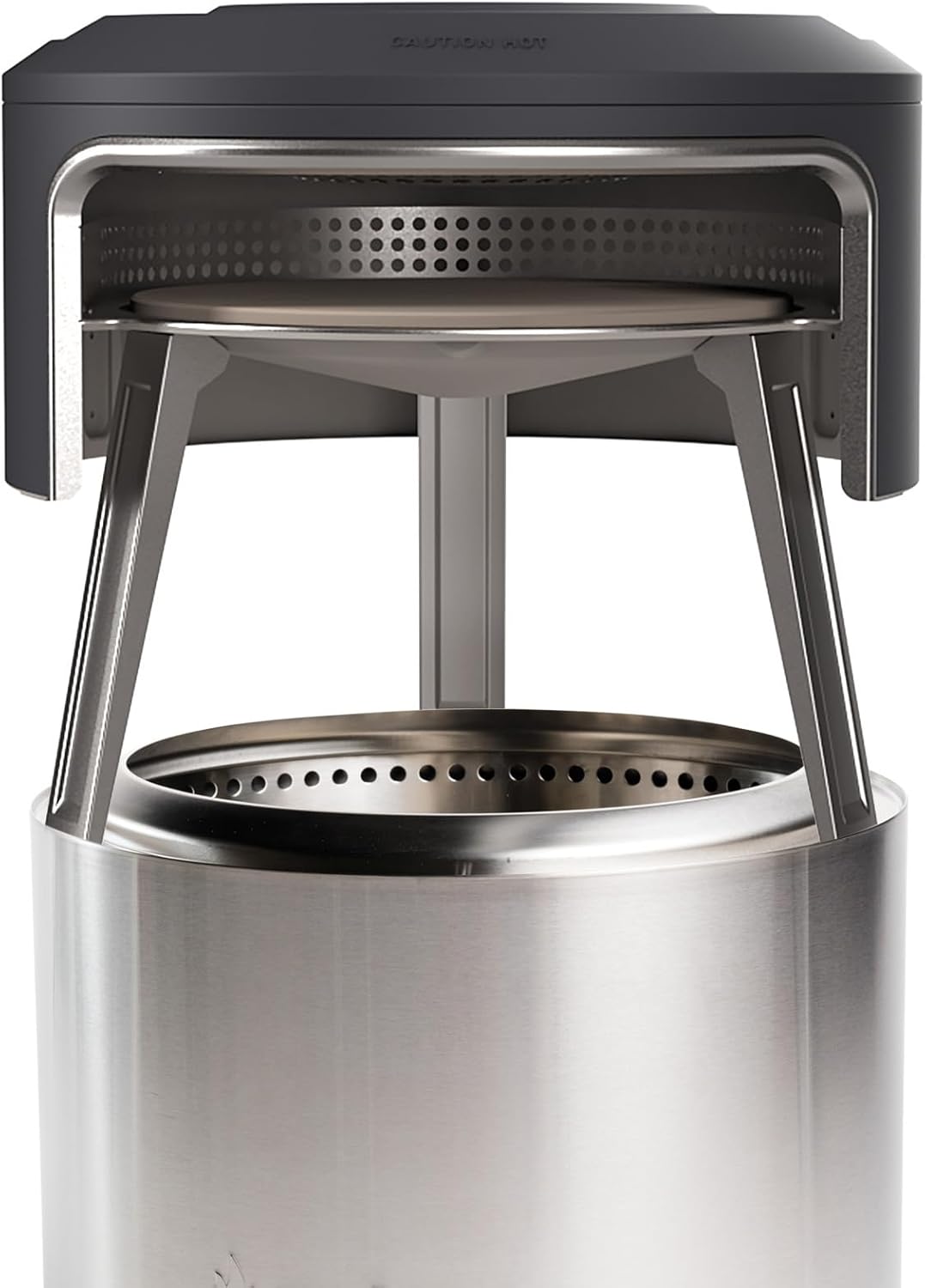 Solo Stove Bonfire Pi Fire Pizza Oven Accessory for Fire Pit