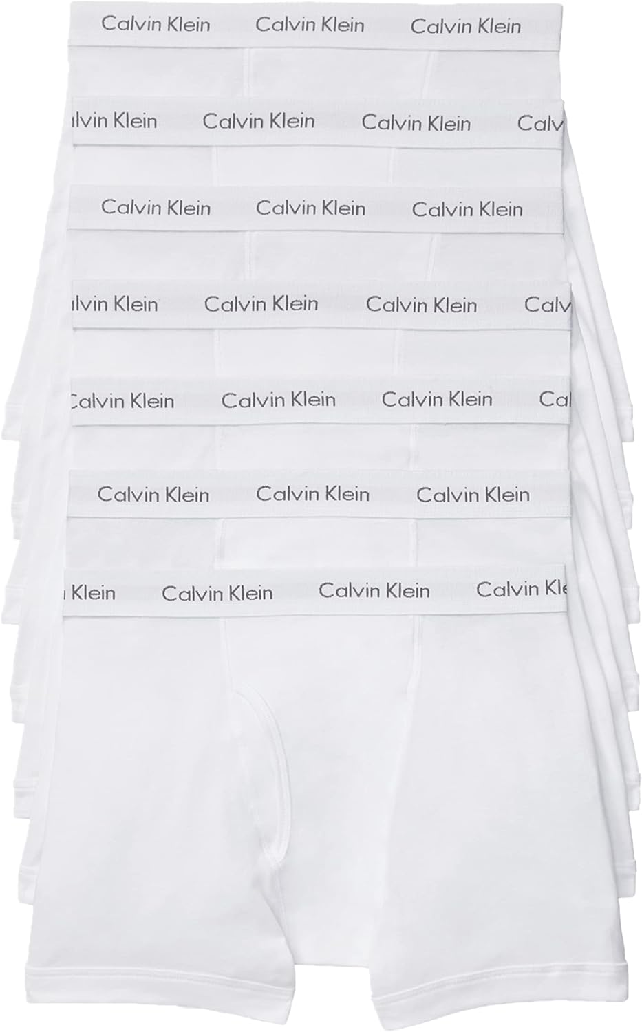 Calvin Klein Men's Cotton Classics 7-Pack Boxer Briefs for Comfort