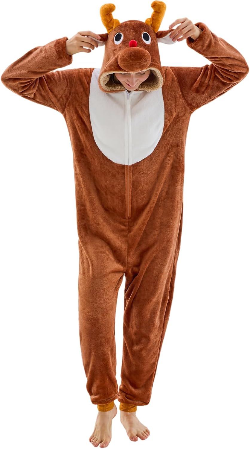 Unisex Adult Onesie Pajamas for Fun and Cozy Sleepwear