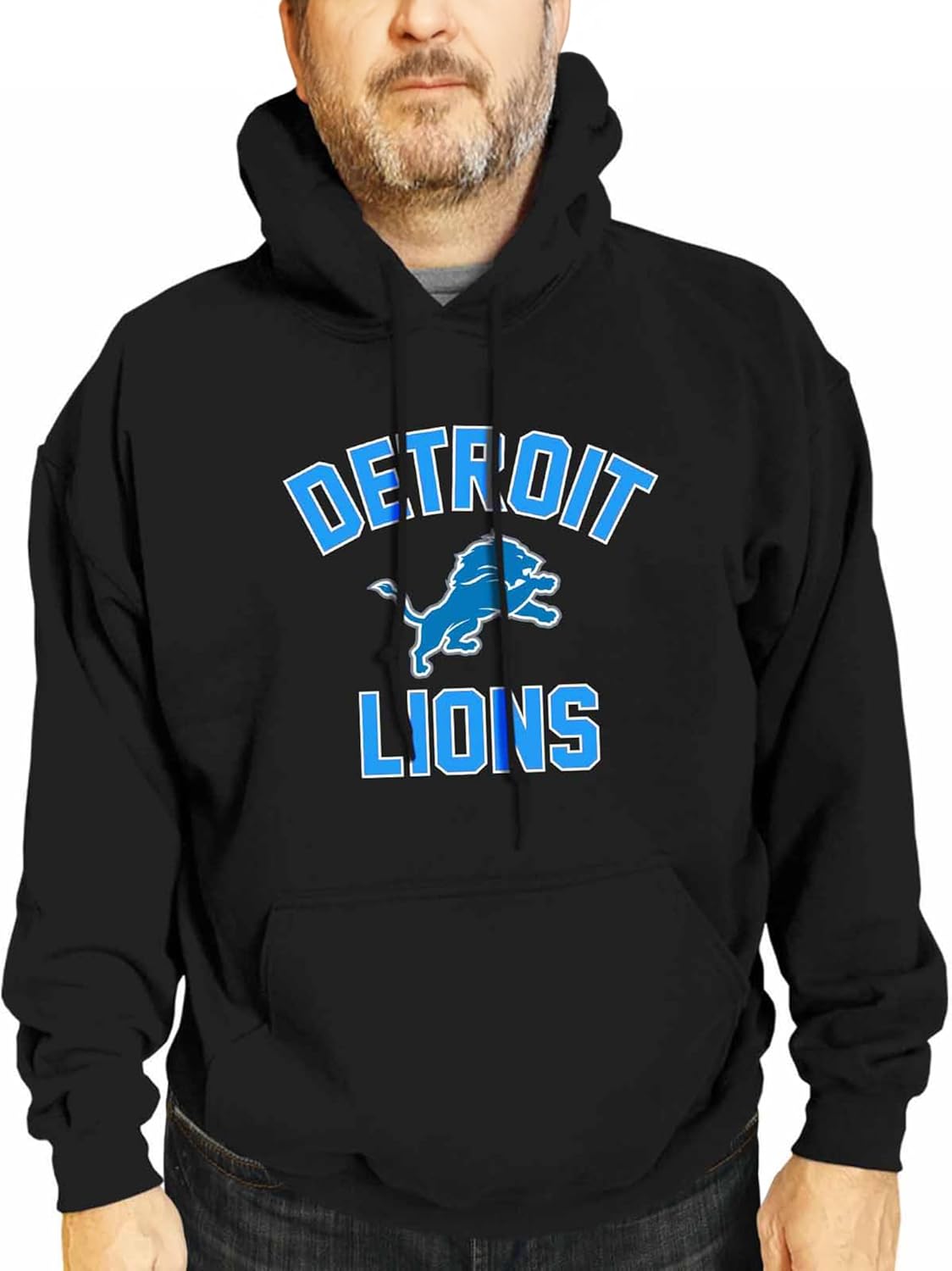 Detroit Lions Gameday Hooded Sweatshirt for Ultimate Comfort