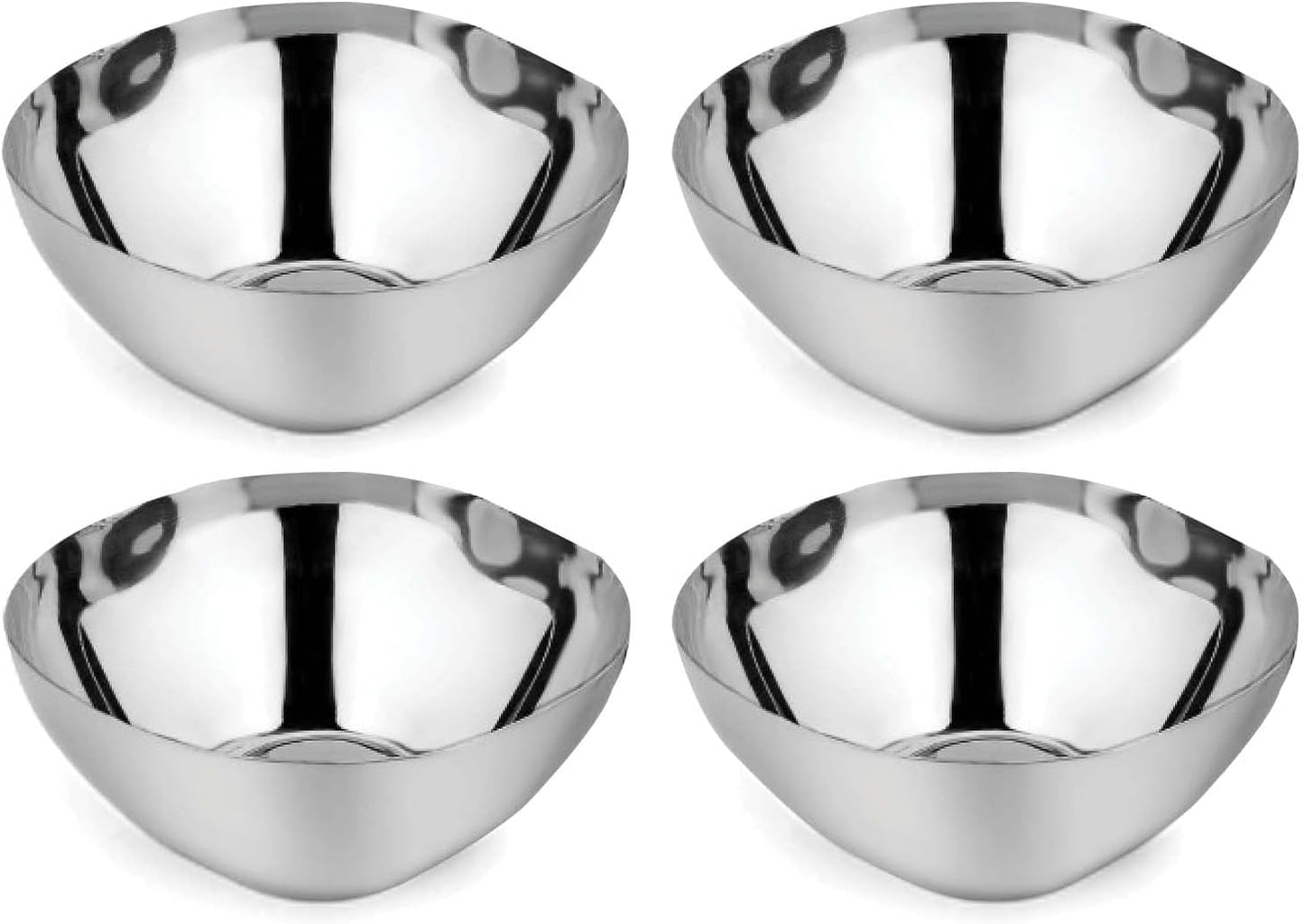 Ahimsa Stainless Steel Bowls for Kids - Safe and Durable Snack Set